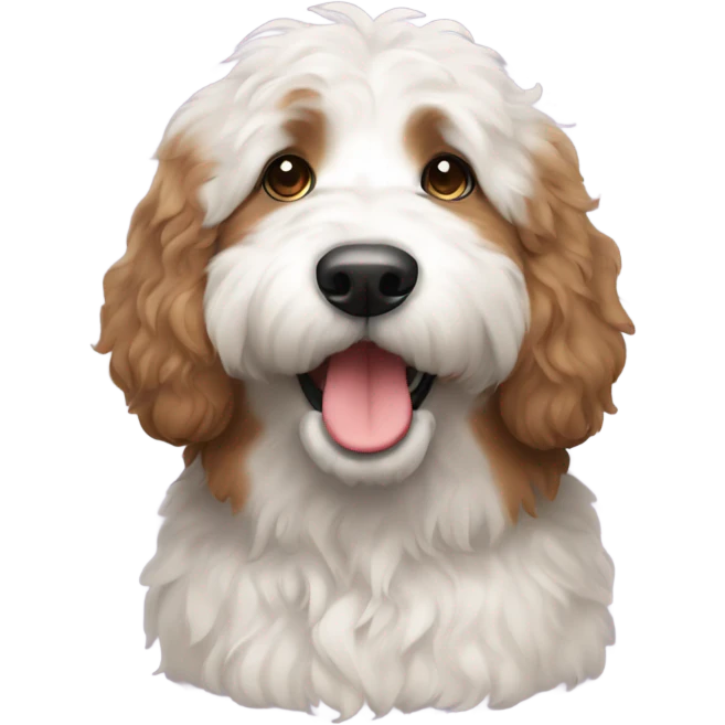 Bernedoodle  emoji