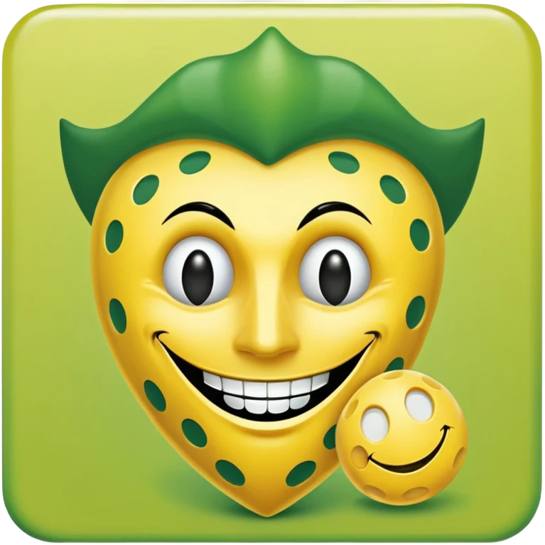 pickleball joker card emoji