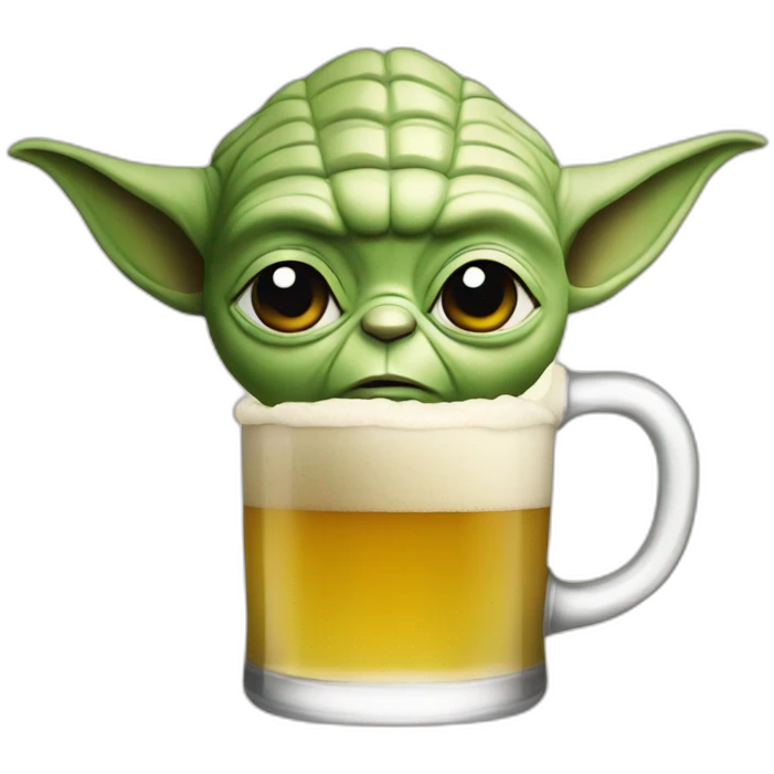 yoda beer emoji