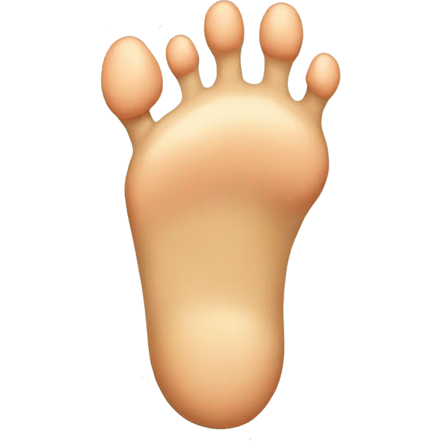 foot emoji