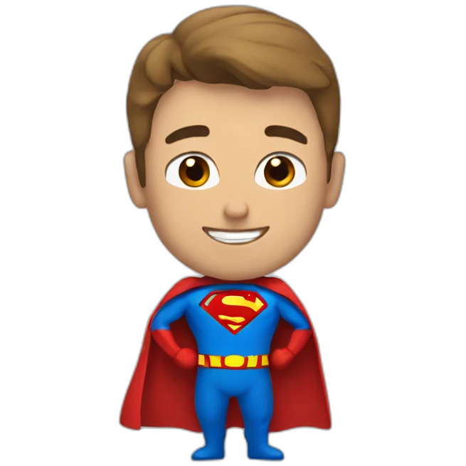 Super man emoji