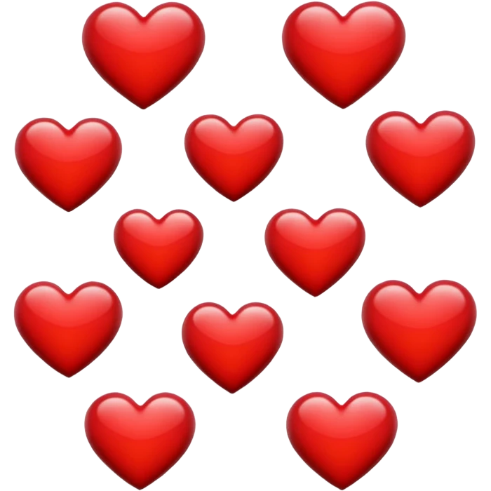 Hearts emoji