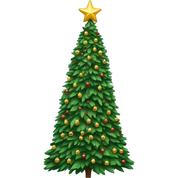Rockefeller Christmas tree emoji