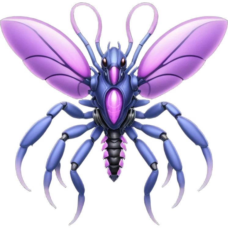 Genesect-Vikavolt-Venonat-Venom-Xenomorph-fusion emoji