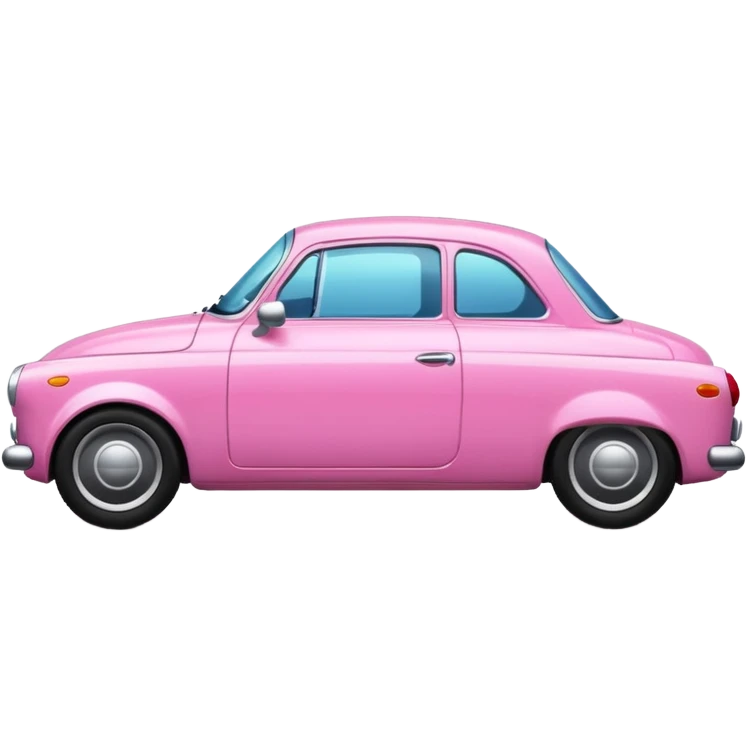 car pink emoji