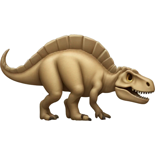dinosaur fossil emoji