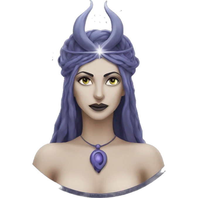 Hekate goddess of the night and magic- triple goddess emoji