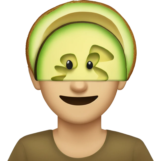 avocado toast emoji
