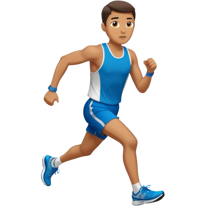 businessman running a marathon emoji
