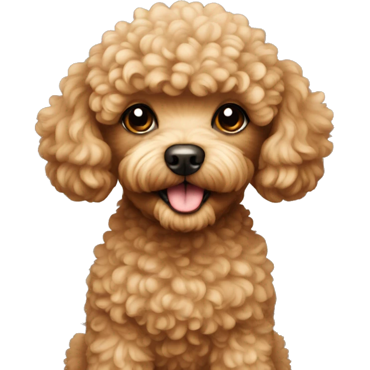 Toy poodle  emoji