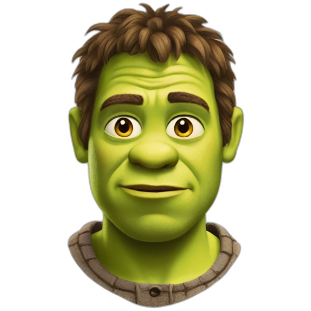 shrek don't understand emoji