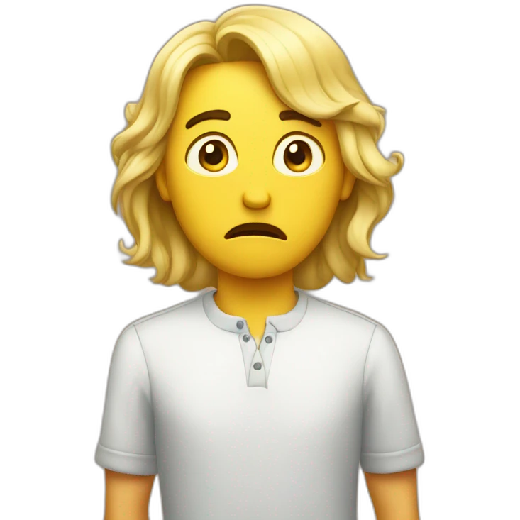 Exasperation emoji