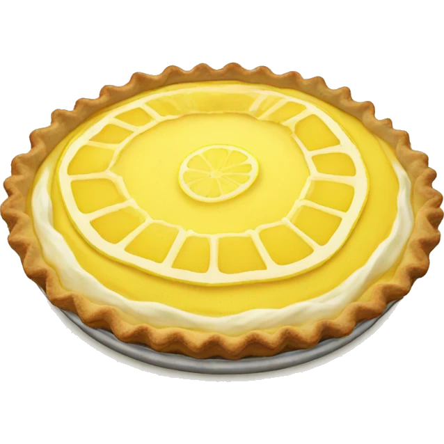 Lemon pie emoji