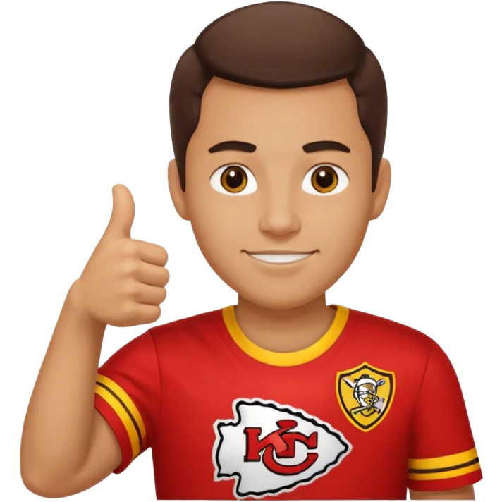 Kansas City Chiefs thumbs up emoji