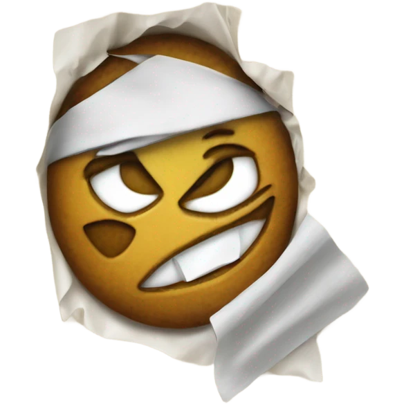 Ti punch on a Scottish tissue emoji