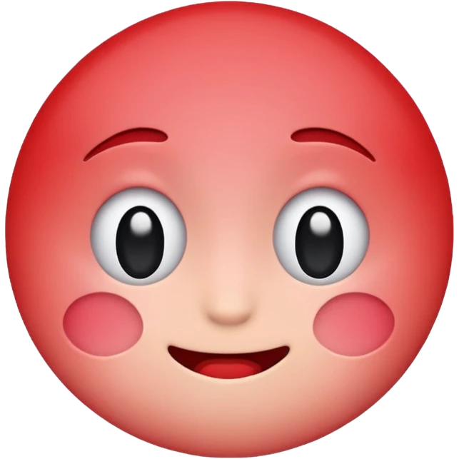 Shy blushing emoji face emoji
