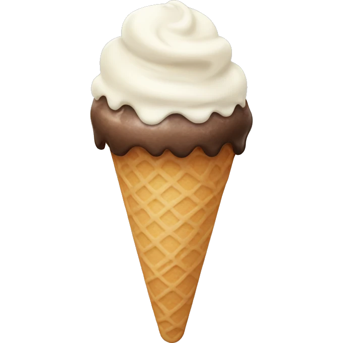 Ice cream emoji