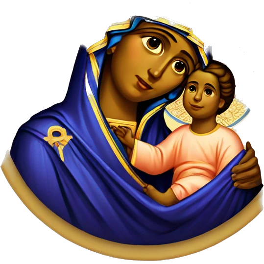 Orthodox Icon Theotokos emoji