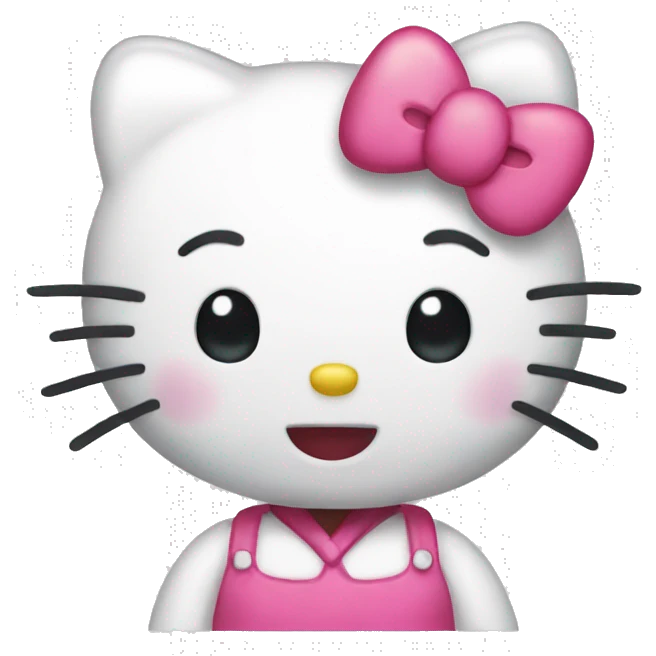 Hello kitty emoji