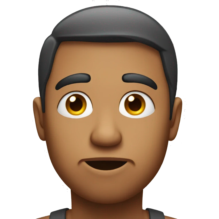 one eyebrow raised confused face  emoji