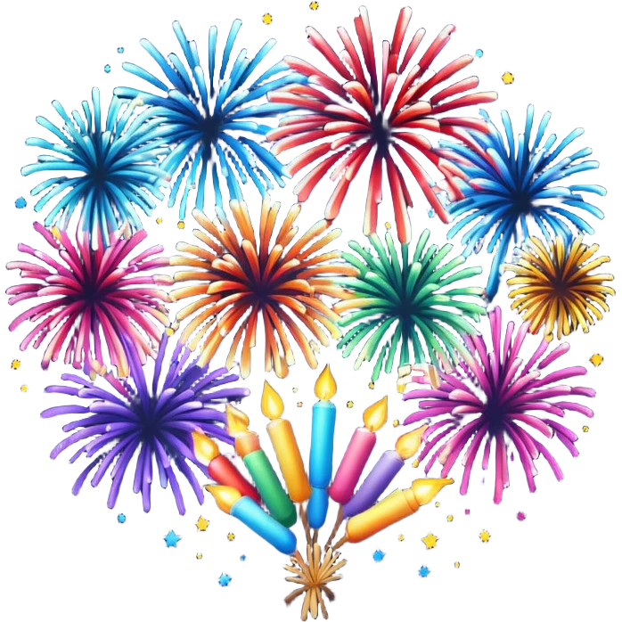 Fogos de artifício  emoji
