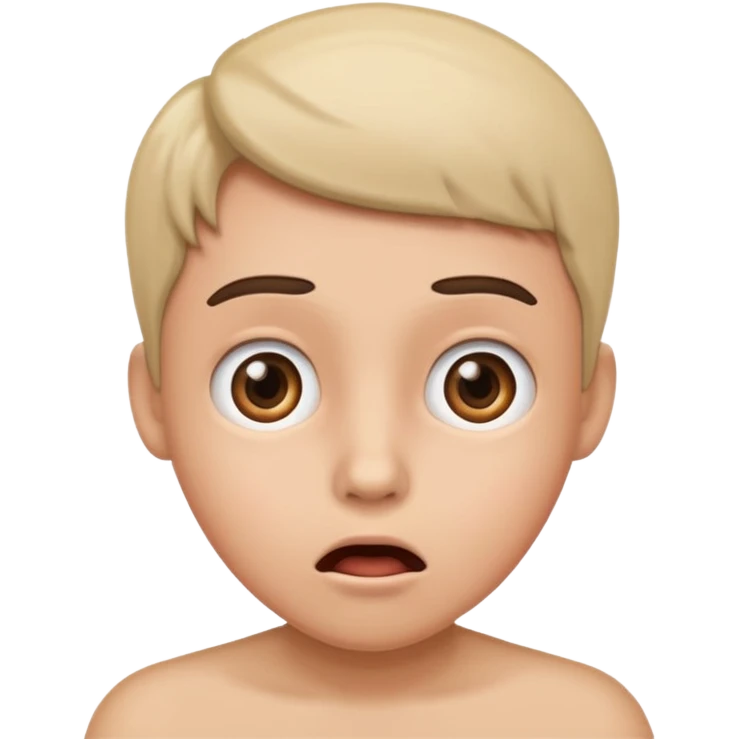 person farting emoji