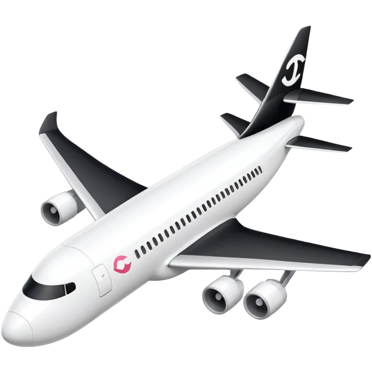 chanel logo airplane  emoji