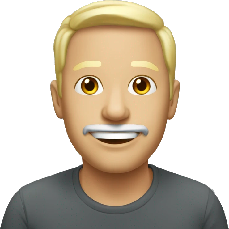 Белый шпиц  emoji