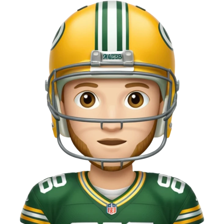 Green Bay packers player emoji