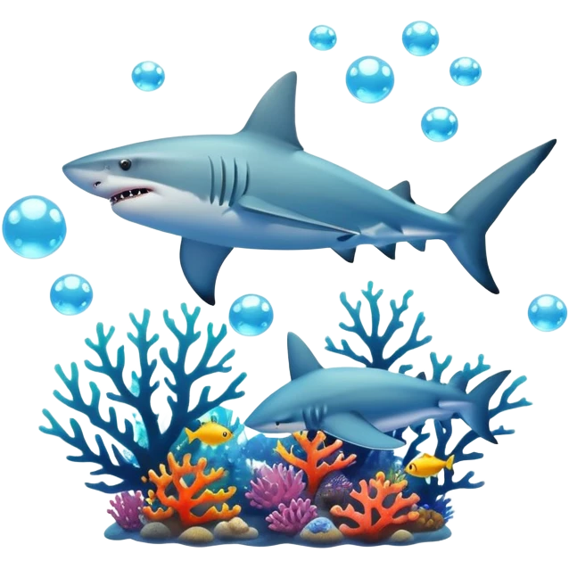🪸🦈🫧 emoji