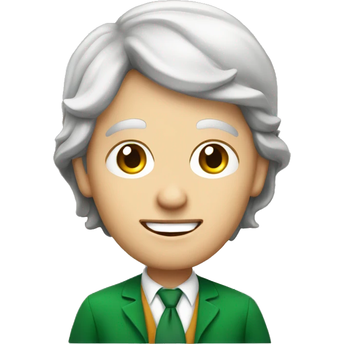 Listening and speaking Irish teacher emoji