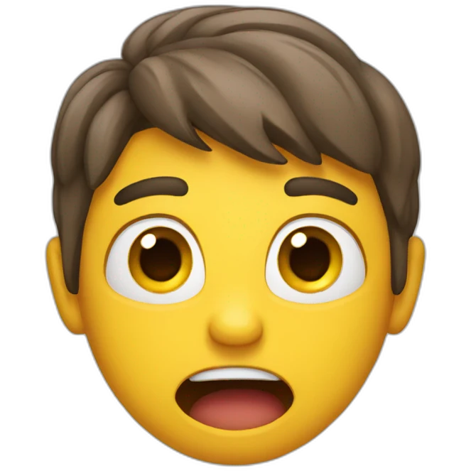crazy surprised emoji