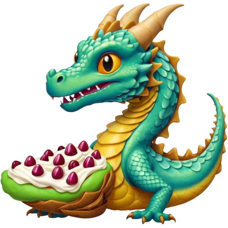 Slick dragon mixed cananoli emoji