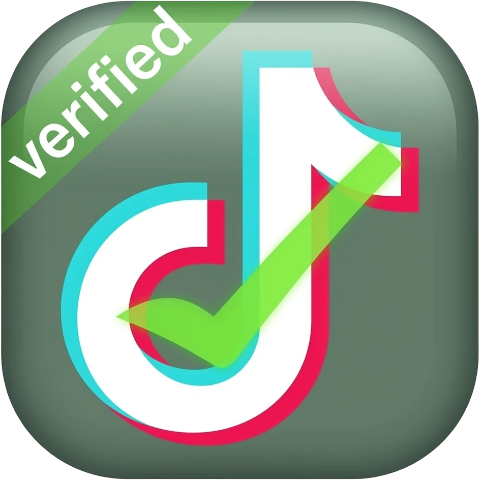 Hazme signo de verificado  de tiktok emoji