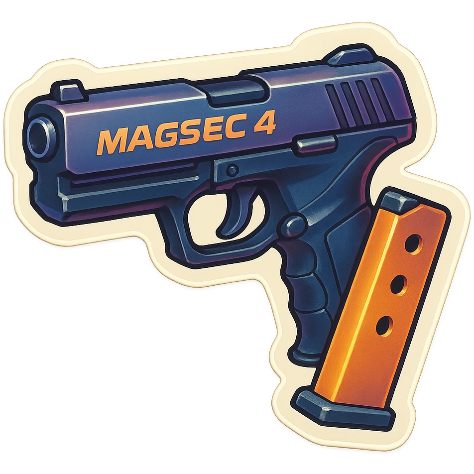  a magsec-4 from perfect dark and reserve magazine emoji