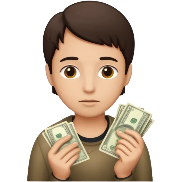 потребитель выбирает куда потратить деньги emoji