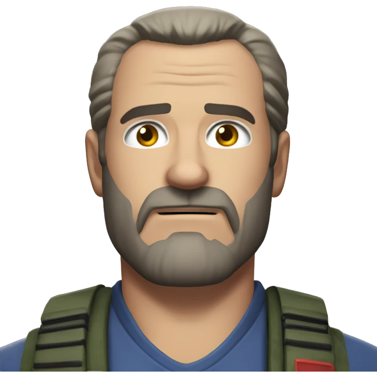 Barry Burton from Resident Evil emoji