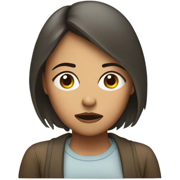 Exhausted woman  emoji