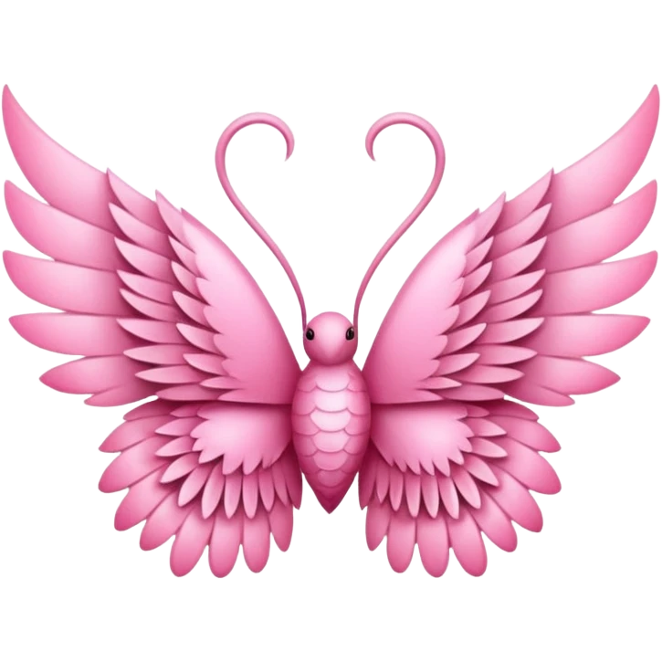 Rose wings emoji