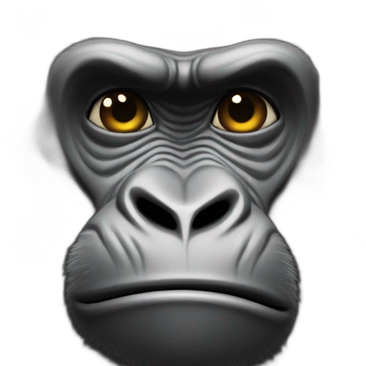 Sexy gorilla emoji