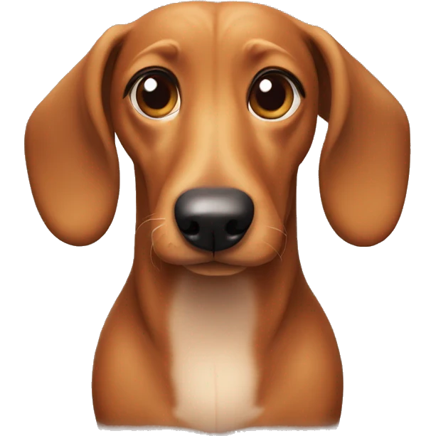 Wiener dog emoji