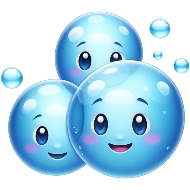 water bubbles emoji