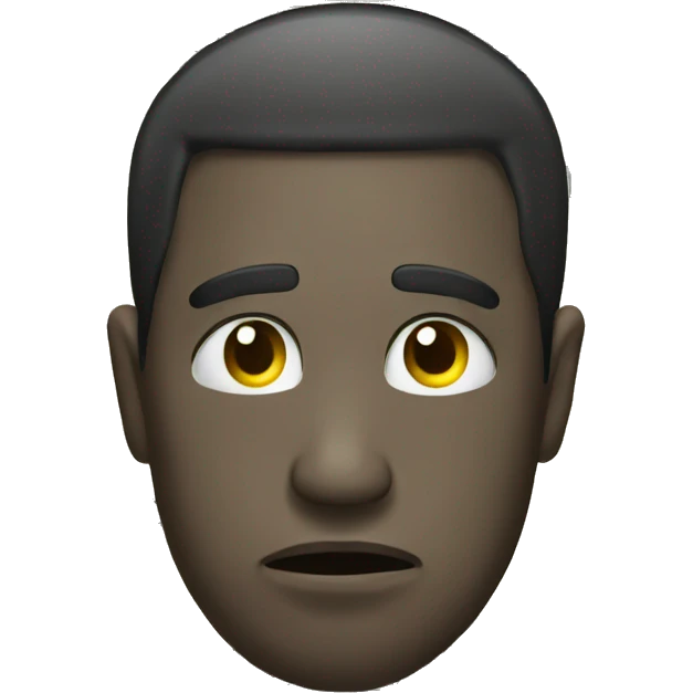 Sad guy with one dollar emoji