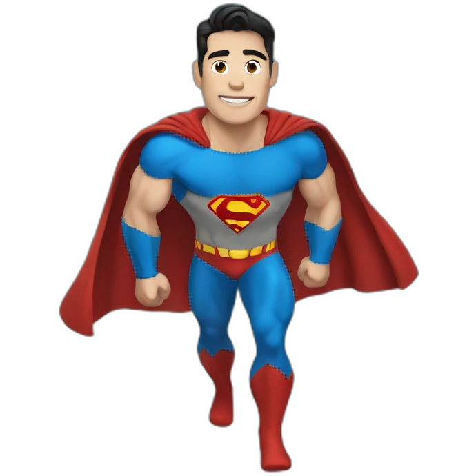Super man emoji