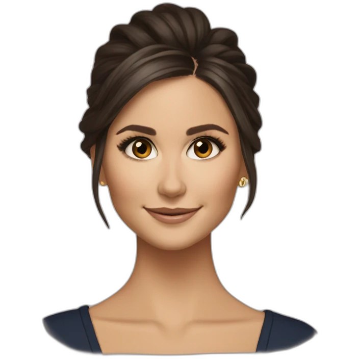 nina dobrev emoji