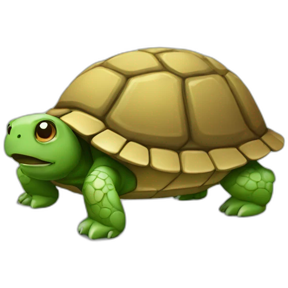 typing turtle emoji