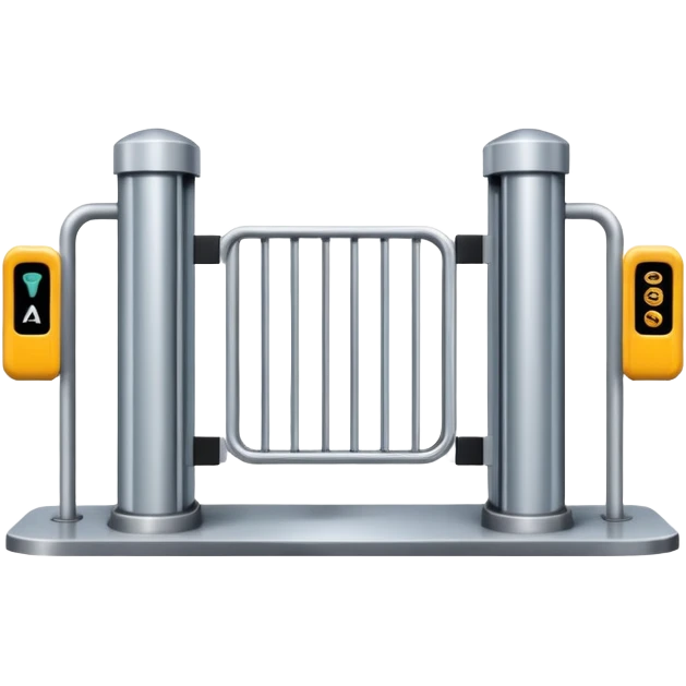 a turnstile gate entrance emoji