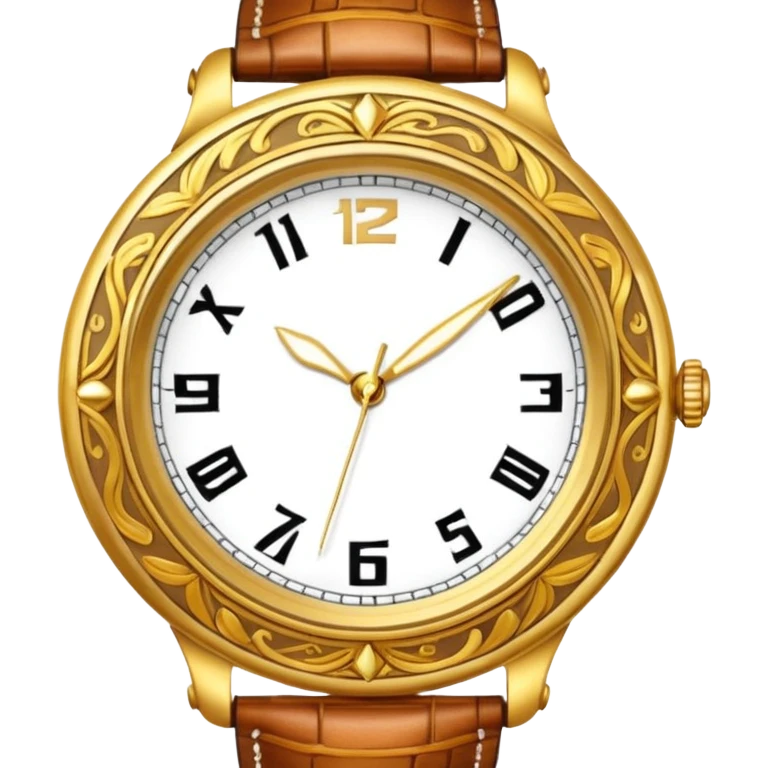 Golden time emoji