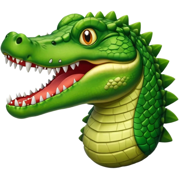Cocodrilo bombardero emoji