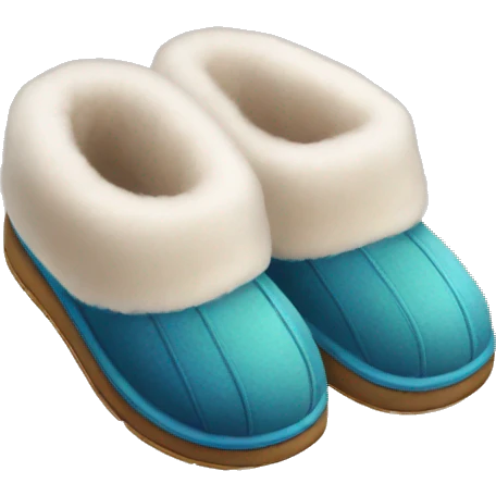 Aesthetic Ugg slippers emoji